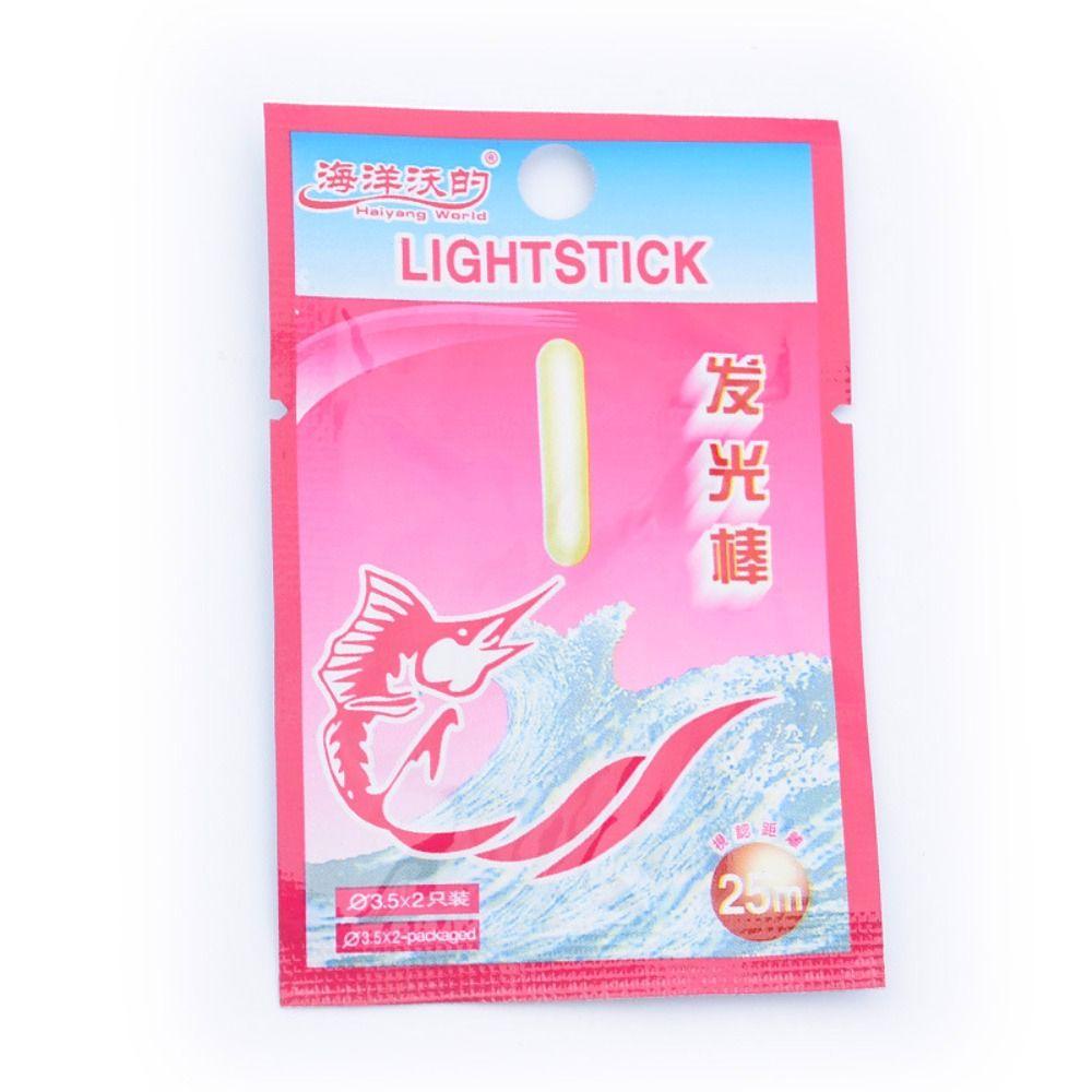 Lanfy Pelampung Pancing Aksesoris Memancing Stik Cahaya Hijau Tua Glow Stick Chemical Light Night Fishing Clip On Pancing Tongkat Lampu Pancing