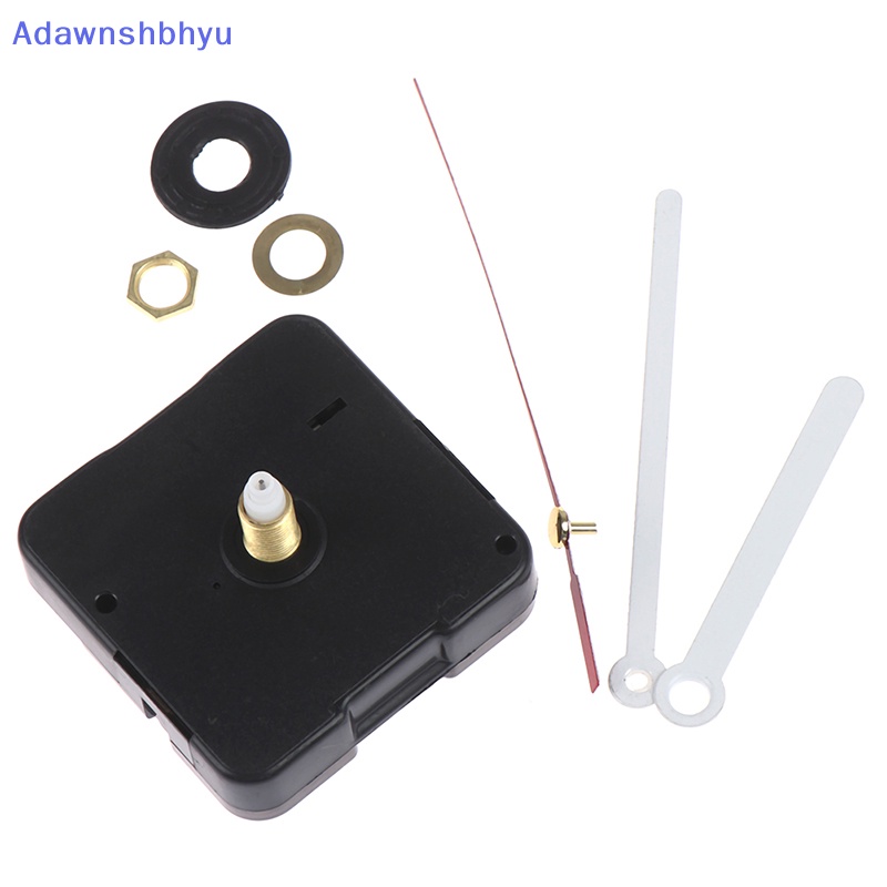 Adhyu DIY Silent Classic sliver Watch Jam Dinding Movement Mechanism Parts ID