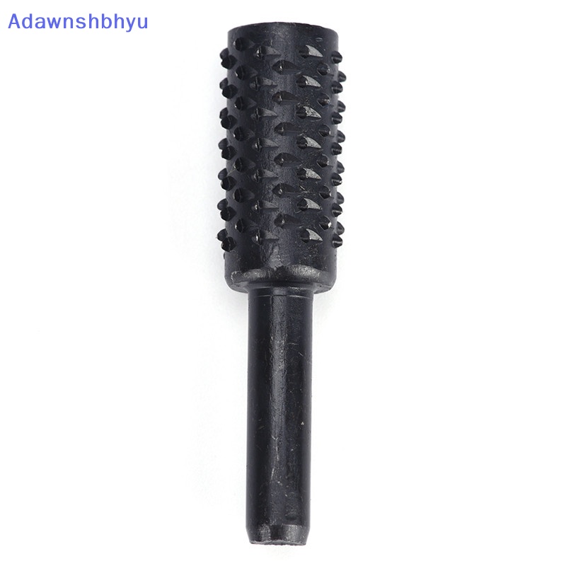 Adhyu 5pcs Set Rotary Burr Baja Hitam1Per4 ''6mm Shank Mata Bor Rasp Kayu Perkakas Rumah ID