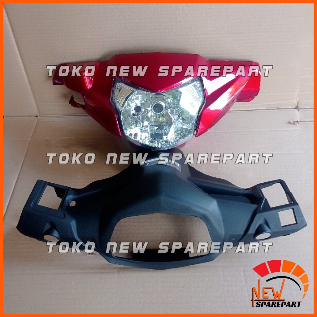 BATOK KEPALA DEPAN FULL SET YAMAHA VEGA ZR MERAH / BATOK FULL SET YAMAHA VEGA ZR MERAH