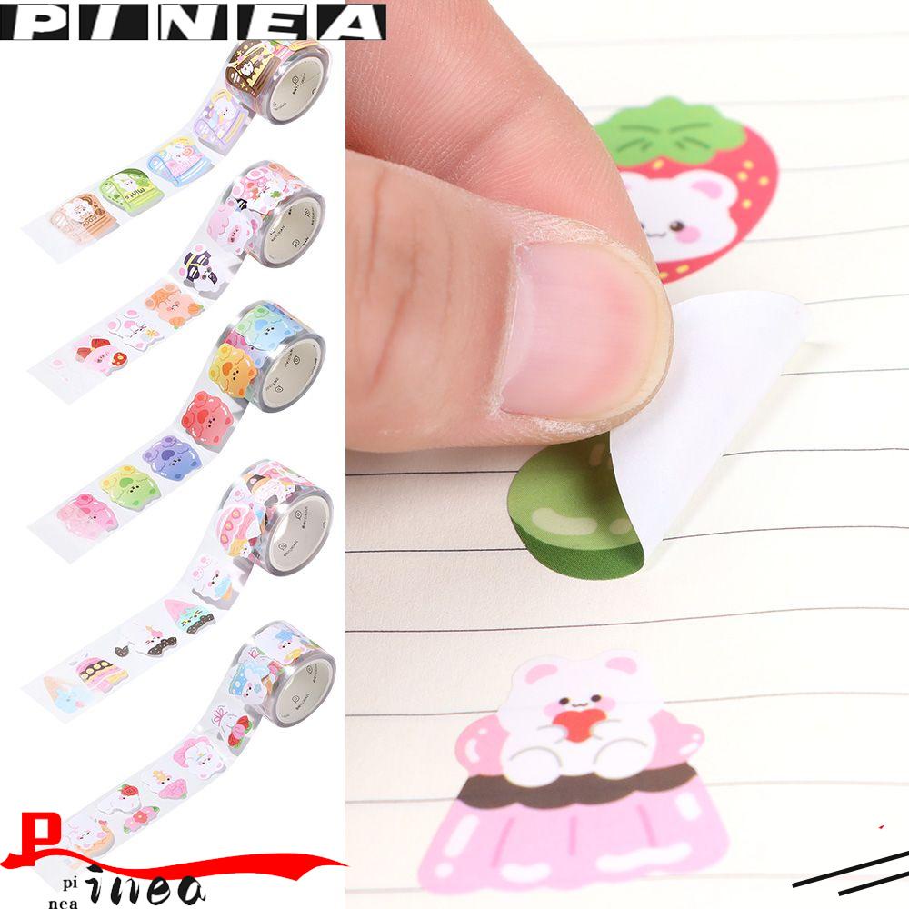 Tape Hewan Nanas Perlengkapan Sekolah DIY Kawaii Stationery Scrapbooking Stiker