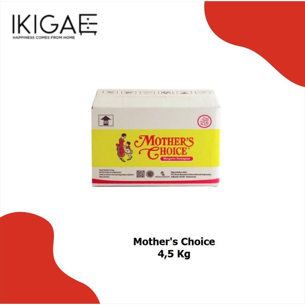 MOTHER'S CHOICE / MOTHER CHOICE BAKERY MARGARIN 4,5 KG