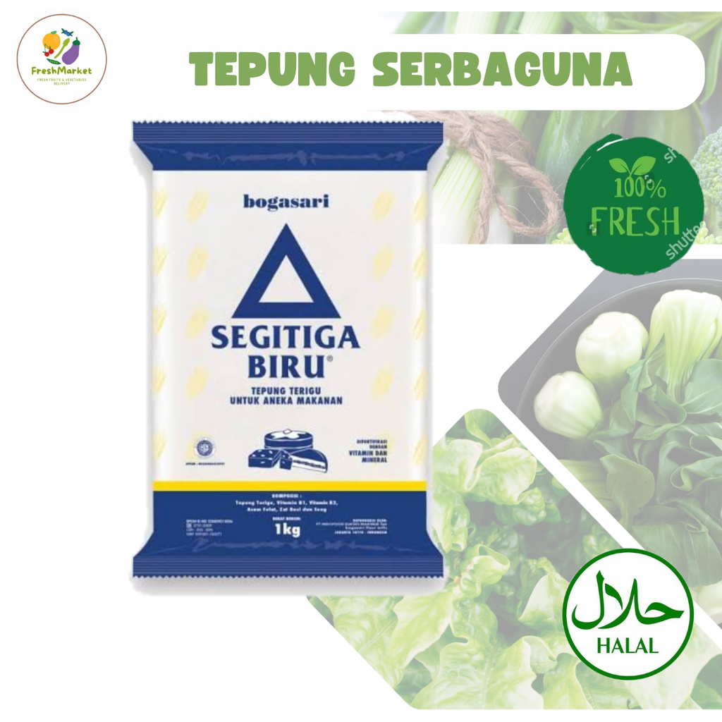 

Tepung Segitiga Biru 1 Kg Freshmarketlampung