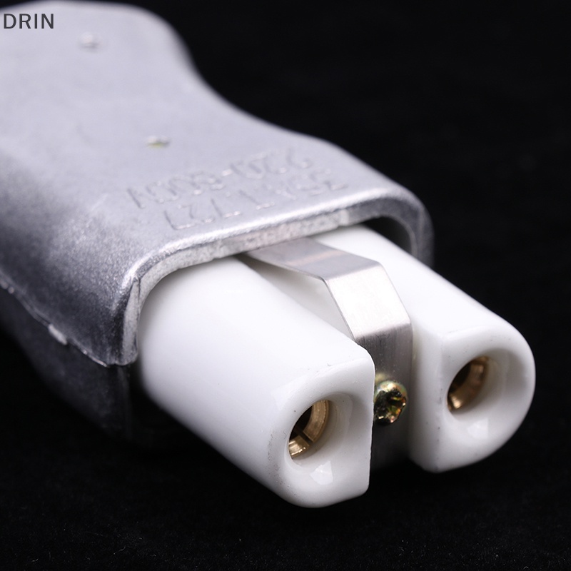dr New 6mm IEC C8 Ceramic Wiring Industry Socket Plug High Temperature Male Female Connector Electric Oven Power Outlet 35A vn