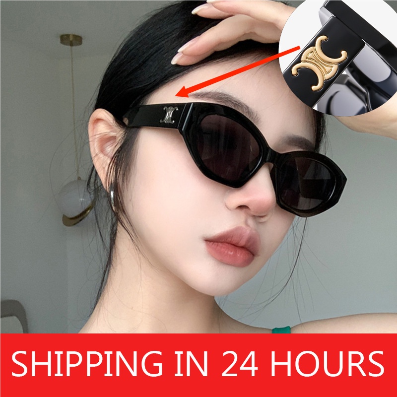 [COD] Kacamata Fashion Korea Wanita Retro Bingkai Oval Tebal Merek Mewah Warna-Warni Eyeglasses UV400