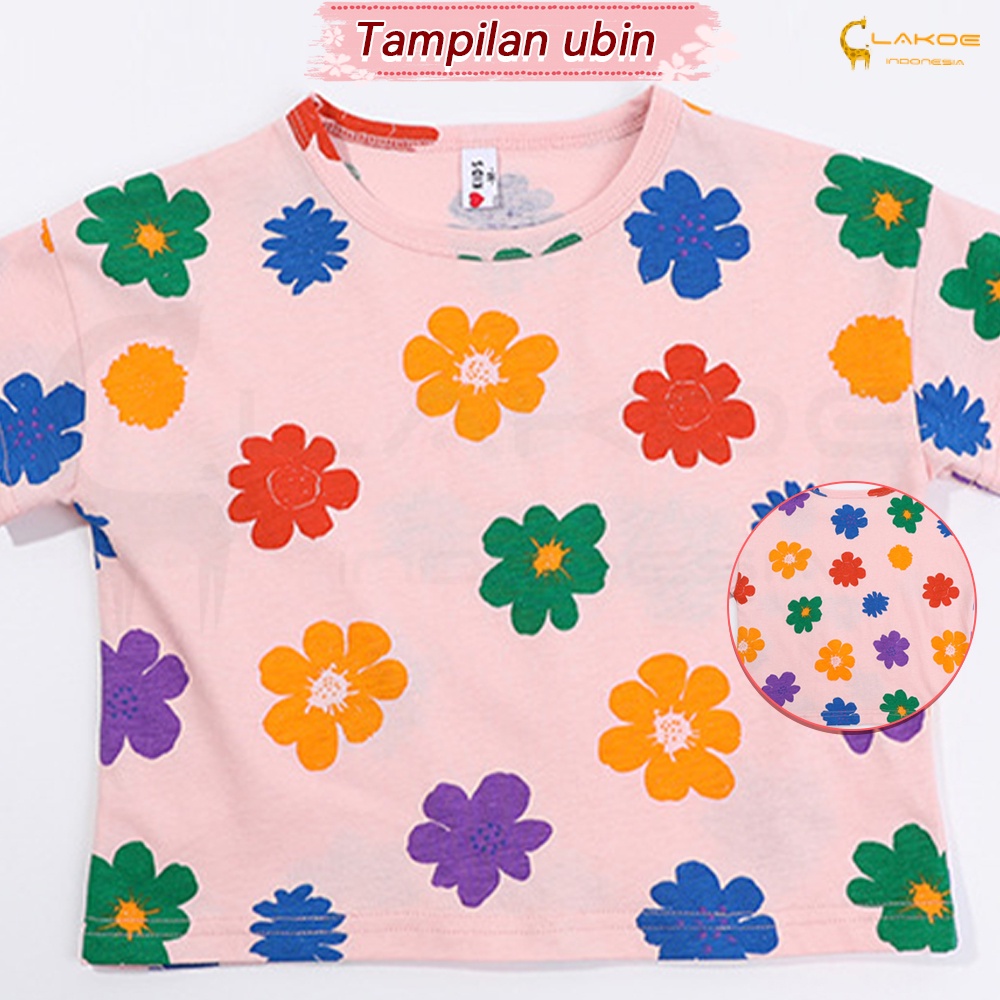 Lakoe Piyama Baju Tidur Anak bayi/Pakaian Santai anak motif lucu/ Set Pakaian Anak Lengan Pendek