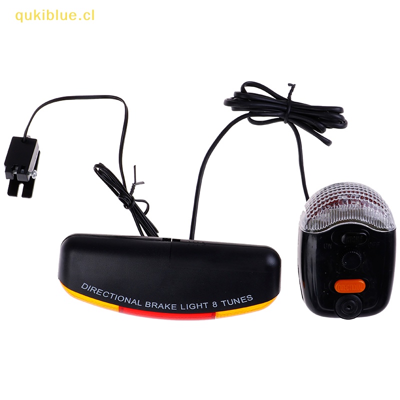 Qukiblue blinker Sepeda Gunung Serbaguna+Lampu Belakang Sepeda+Klakson cl