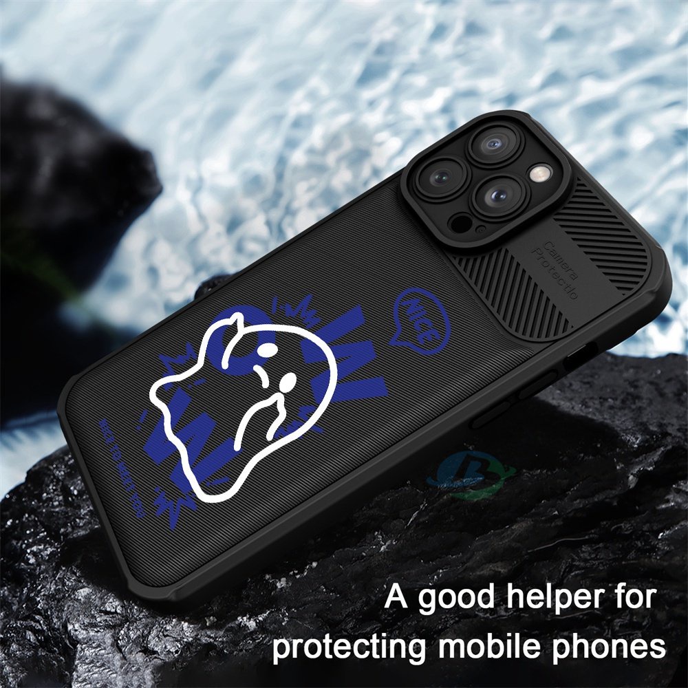 Redmi Note 12 12 Pro A1 A2 12C Note 11S 11 Pro Redmi 10 10C 9A 9C 10A A2 Note 10Pro Note 10S Note 9s X3 Pro NFC Cute Graffiti Ghost Full Proteksi Anti Slip Shockproof Case Binteacase