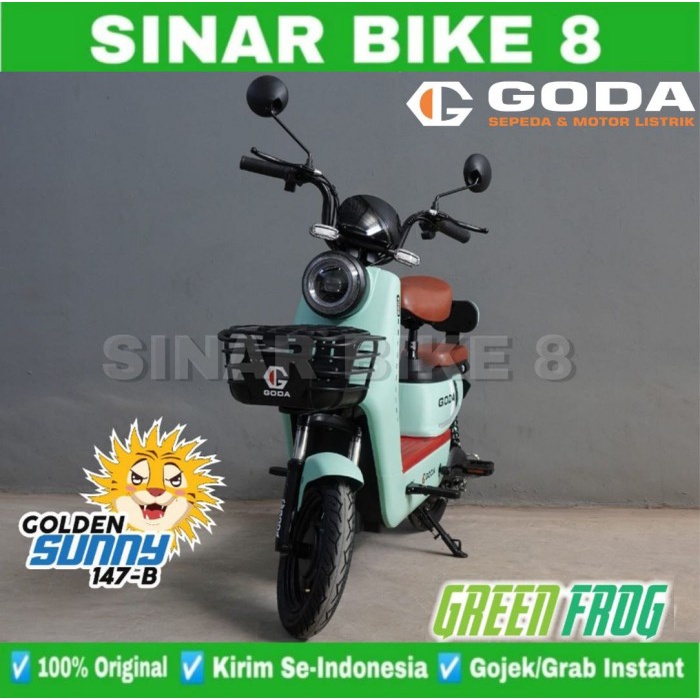 Sepeda Listrik Electric Bike Goda 147-B GOLDEN SUNNY 500 Watt &amp; Goda148 LYCAN  500 Watt