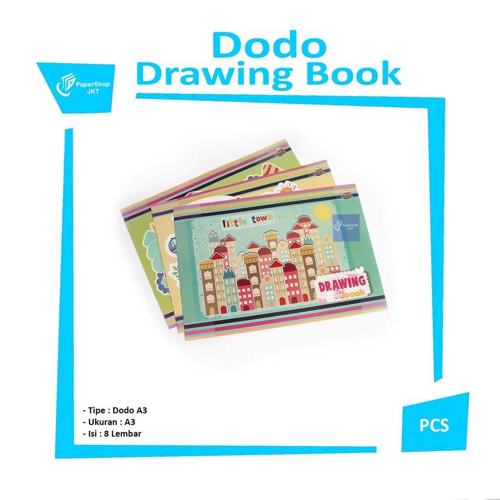 

DODO - Buku Gambar A3 - Drawing Book A3 - Pcs