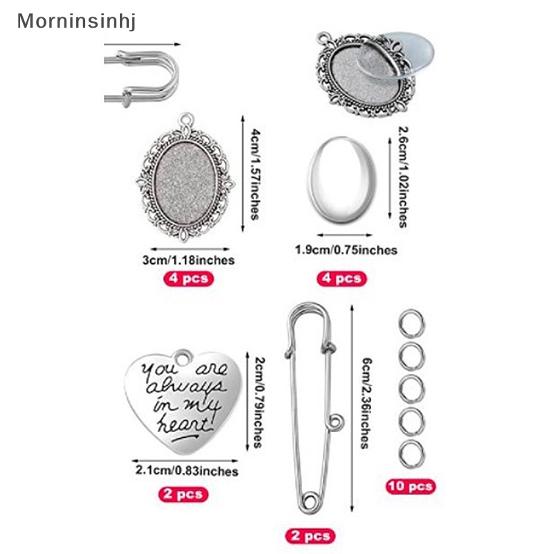 Mornin Buket Pernikahan Foto Pesona DIY Pin Bros Membuat Kit Berenda Bingkai Pesona Oval Bingkai Foto Dengan Liontin Untuk Liburan Hati id