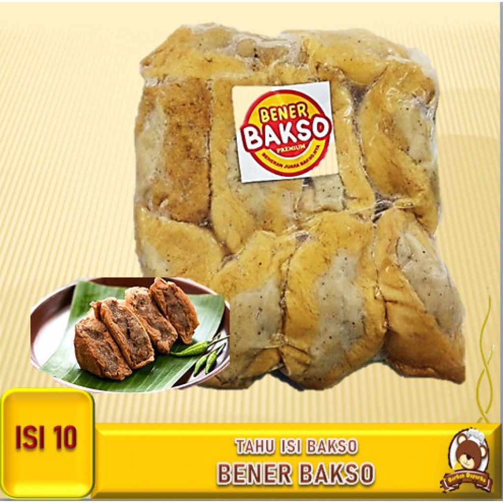 

Tahu Bakso Bener Bakso Rasa Sapi Isi 10