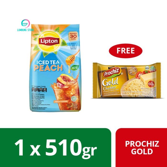 

Lipton Ice Tea Mix Peach Free Prochiz Gold