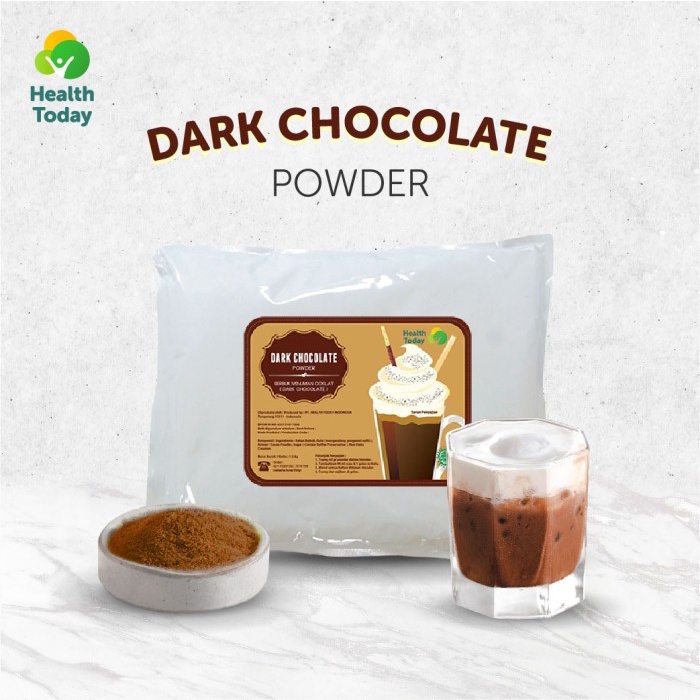 

Terjangkau~Bongkar Gudang Health Today Premium Dark Chocolate Powder - 500gr