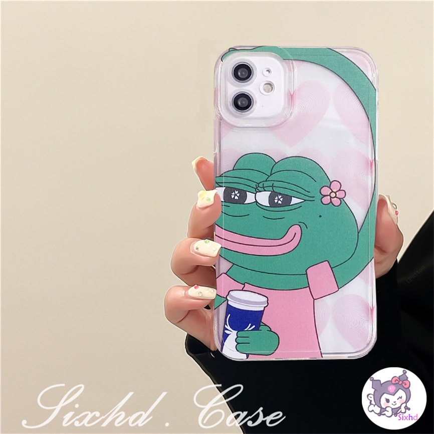 Redmi 12C 10C 10A 10 Note 12 11 11s 10 9 8 7Pro 9T 9C 9A 9 A1 Xiaomi 12 11 Lite 11T 10T Poco F3 M3 M4 F3 X3 X4Pro Lovers Funny Cute Little Frogs Silicon Phone Case Lembut TPU Shockproof Cover