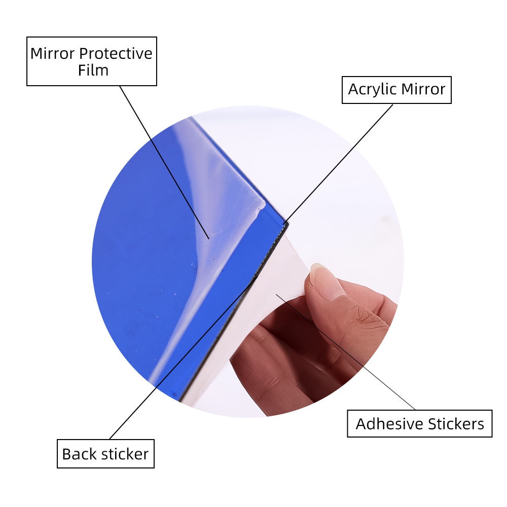 Diy Dekorasi Rumah Seni Cermin 3D Mirror Wall Stiker Removable Wall Sticker Kamar Tidur Kamar Mandi Rumah DIY Dekorasi Stiker Dinding Hexagon Acrylic Self Adhesive Mosaic Tiles Decals