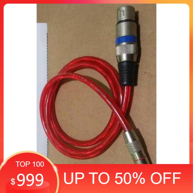 PROMO JEK CANON XLR MALE TO RCA