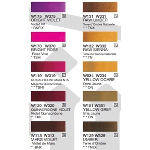 

Holbein Artists Watercolor 5ml Violet/Brown Collection - W133