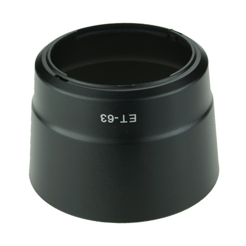 Bt ET63 Reversible- Tudung Lensa Kamera Untuk EF-S 55-250mm f 4-5 6 IS STM Tangkap Crisp- Clear-Gambar Lens Cover Shield-