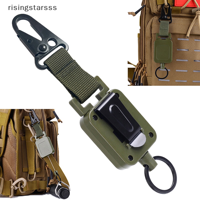 Rsid Span-new Gulungan Ditarik Kawat Baja Berkualitas Tinggi Kait Ransel Tactical Serbaguna Jelly