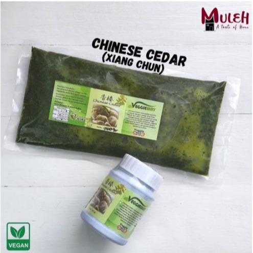 

Bisa COD vegetarian veggieway chinese cedar infused oil / xiang chun vegan - 500 gr