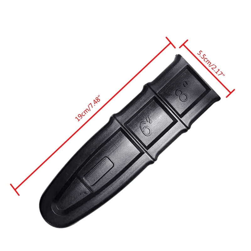 Sun Electric Chain Saw Pruning Saw Guide Plat Penutup Pelindung Sarung Plastik