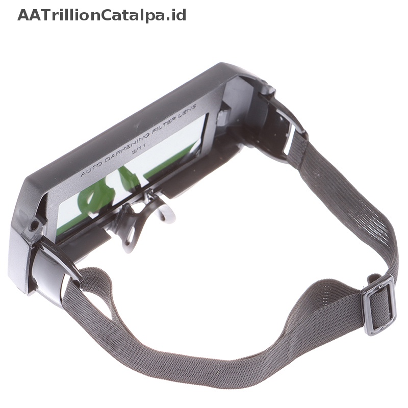 Aatrillioncatalpa Helm Las Auto Darkening Berubah Cahaya Otomatis Goggle Glasses ID