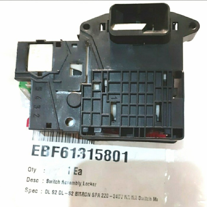

Elektronik Componen Door lock - Swict lock - Switch pintu mesin cuci LG type F2721STWV
