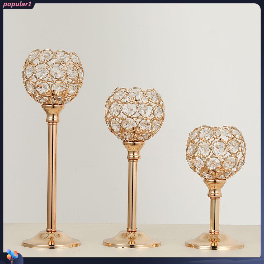 Populer Tempat Lilin Festival Hadiah Dekorasi Rumah Perlengkapan Pesta Pilar Craft Tea Light Candlestick