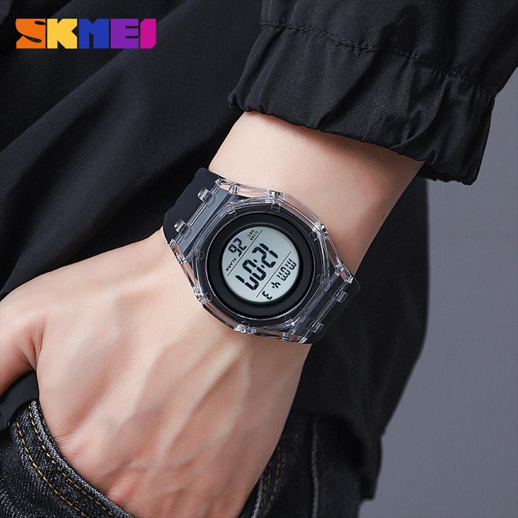 Jam Tangan Pria SKMEI Digital 2063 Rubber Water Resist Original