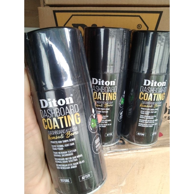 cat spray 300ML diton premium dashboard coating diton premium original black 9800 dashbor dashboard 300ml