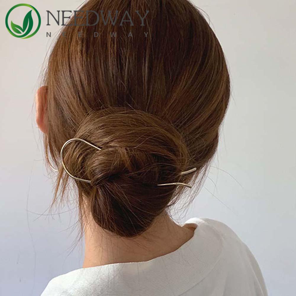 Needway  Jepit Rambut Mutiara Gadis Fashion Segar Kecil Simple Untuk Aksesoris Rambut Wanita