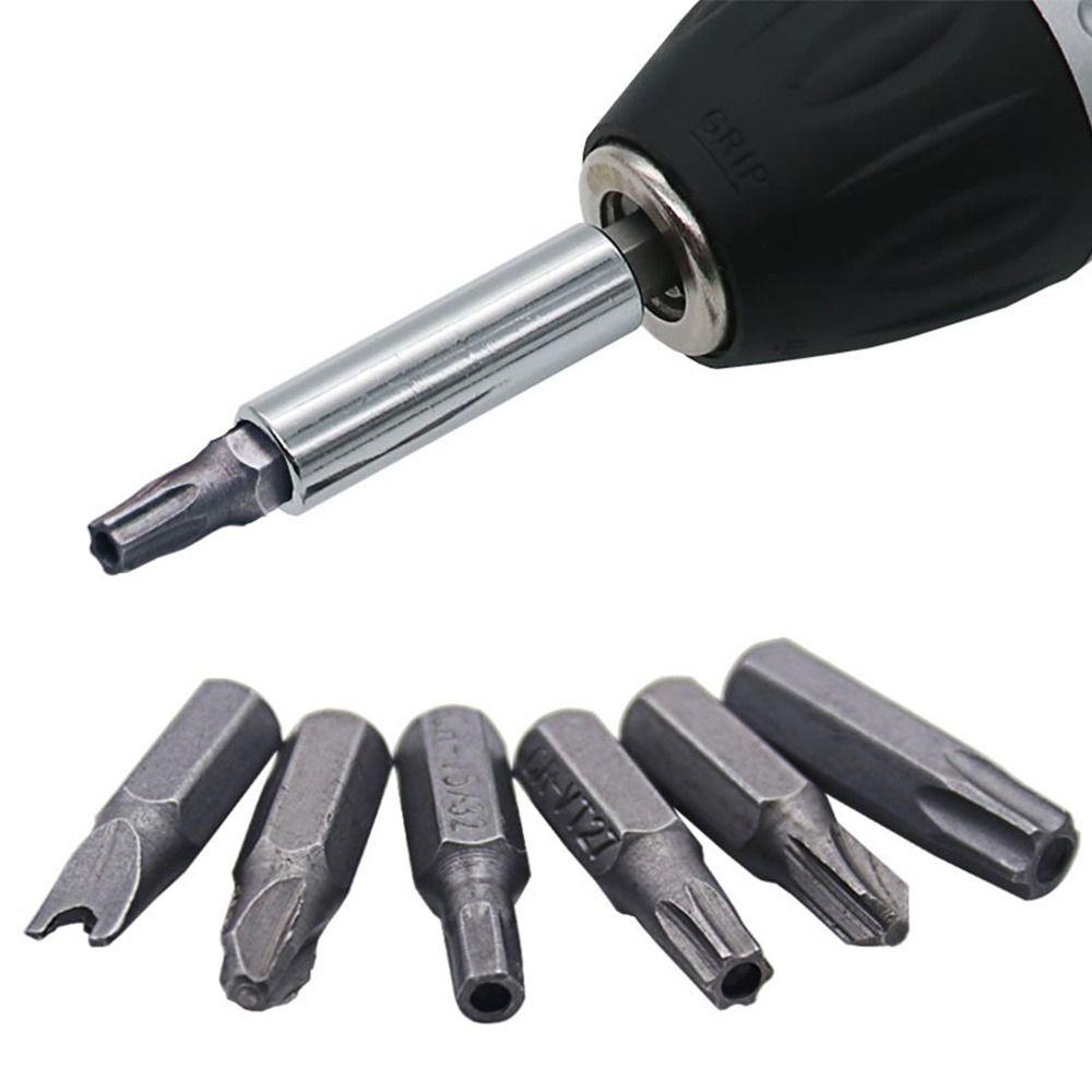 Lanfy Mata Obeng Set Cross-Head Hex Woodworking Tools Torx Security Tamper Proof Bit Holder