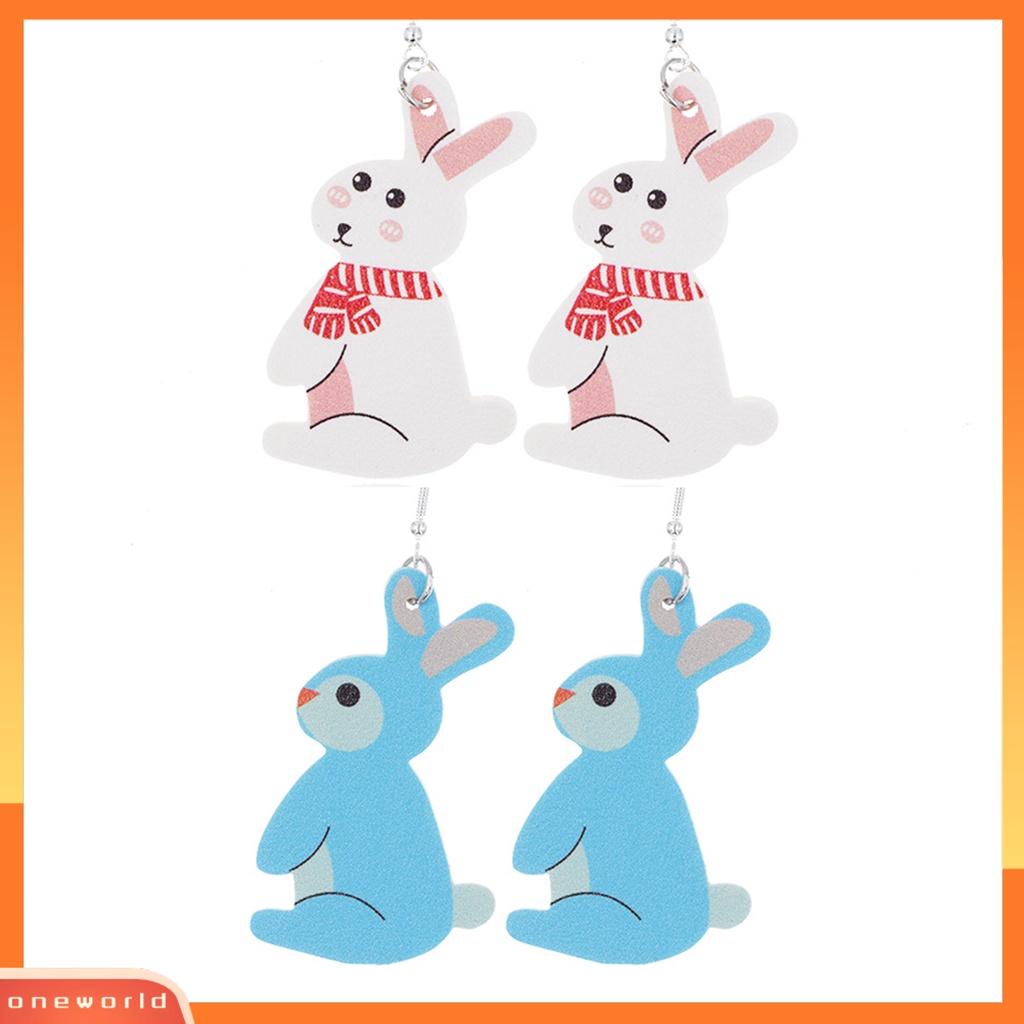 [WOD] Anting Menjuntai Nyaman Indah Elegan Easter Bunny Earing Untuk Hajatan