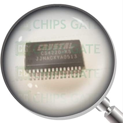 CS4220-KSZ CS4220-KS CS4220 CS 4220 IC Cirrus Logic 24-Bit SSop-28 - CRYSTAL