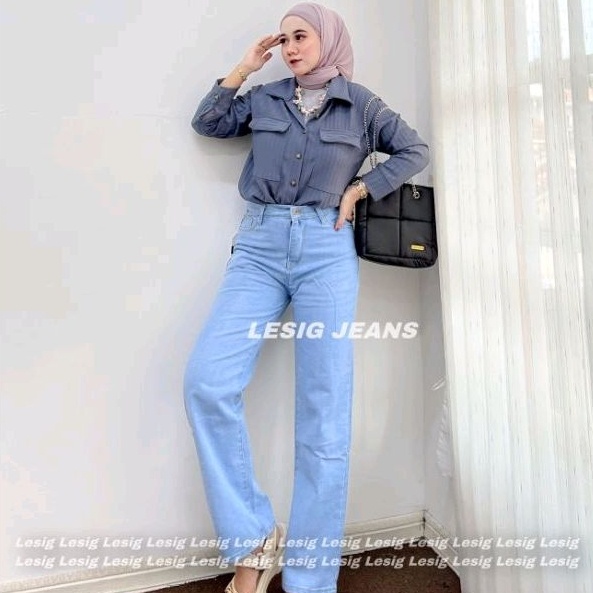 Kulot Wanita | Highwaist kulot Jeans Loose