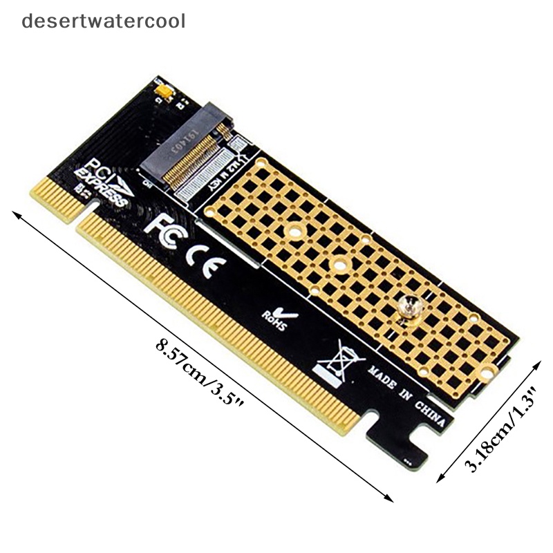 Deid m.2 to PCIE x16 Adapter Card Pci-e to m.2 Converter Adapter NVMe SSD Adaptor Martijn