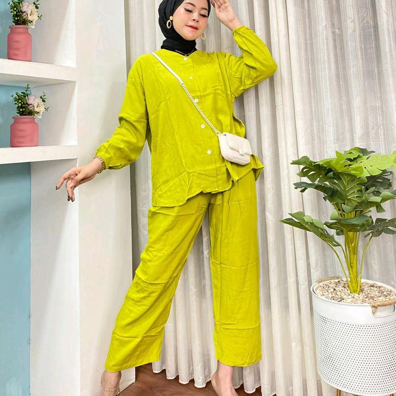 FIONY SETELAN CRINCLE AIRFLOW WANITA