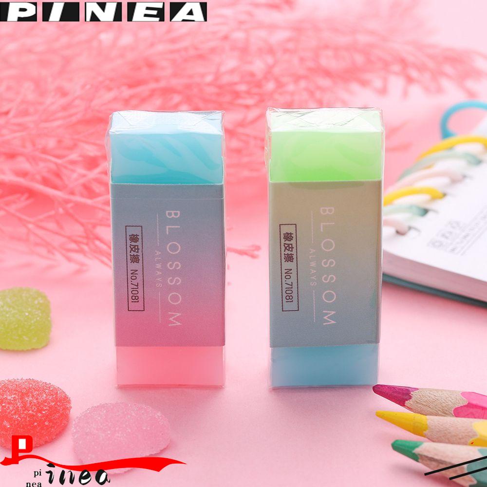 Pineapple 1PC /2PCS/5PCS Karet Erasers Alat Tulis Profesional Fleksibel Awet Jelly Berwarna