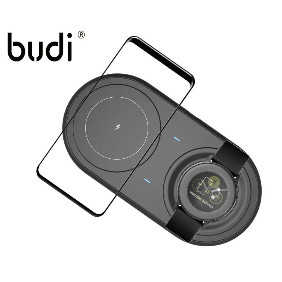 (2+1) IN 1 WIRELESS CHARGER CHARGING PAD FOR MOBILE DEVICES 15W TOTAL