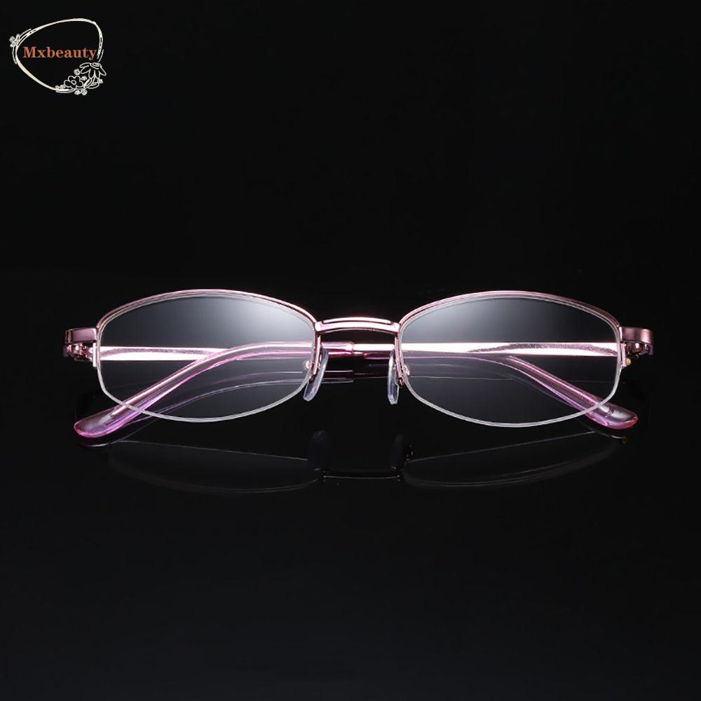 Mxbeauty Half Frame Kacamata Presbyopic Glasses Anti Radiasi Kaca Mata Anti Radiasi Untuk Wanita Blocking Eyeglasses Anti Lelah Pria Anti Radiasi Kaca Kacamata Baca