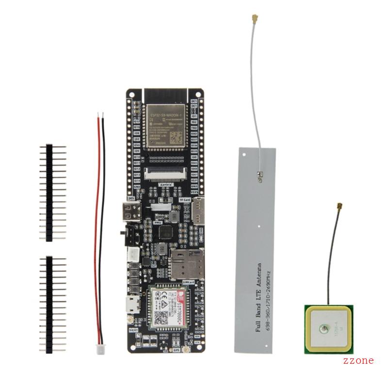 Zzz T-SIM7080G-S3 ESP32-S3 SIM7080 Papan Pengembangan Dengan Flash 16MB PSRAM 8MB Suporting IEEE802 11bgn Cat-M NB-Iot