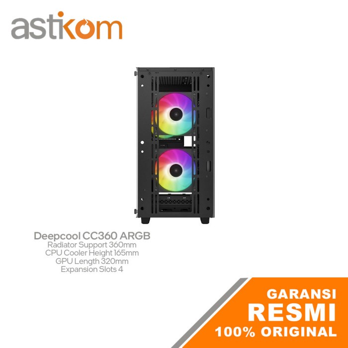 Casing PC Deepcool CC360 ARGB M-ATX