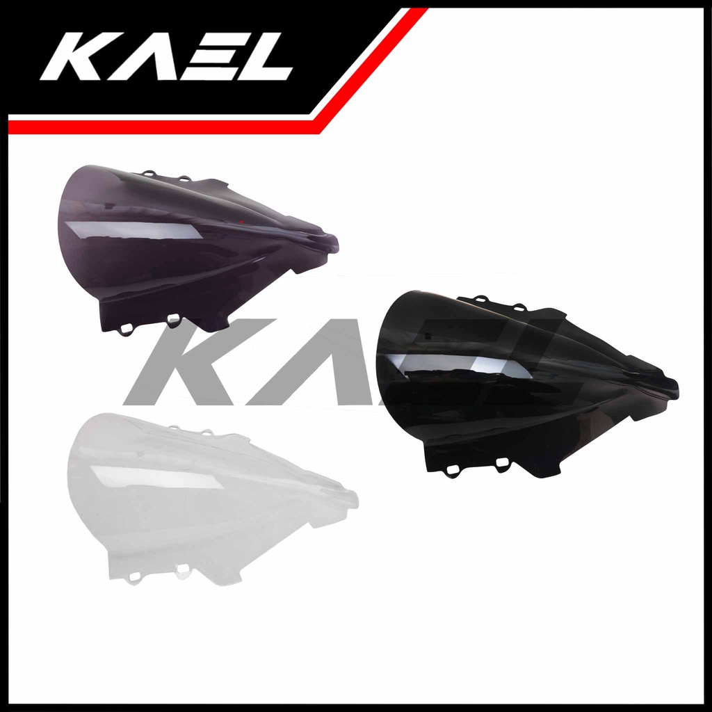 Visor CBR 150R K45R New 2021 2022 Windshield Winsil Winshild Wind Shield Sil Shild CBR150R 150 R Hitam Bening Ribben Riben Smoke