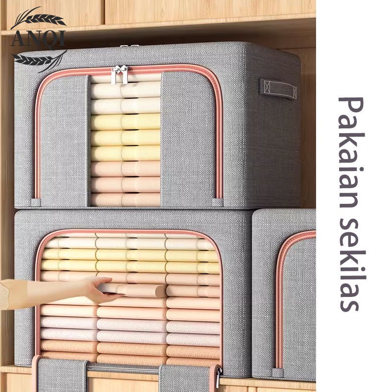 ANQI 1888 Kotak Penyimpanan Serbaguna / Storage Box Rak Serbaguna / Kotak Organizer Tempat Penyimpanan baju dan mainan VS-139