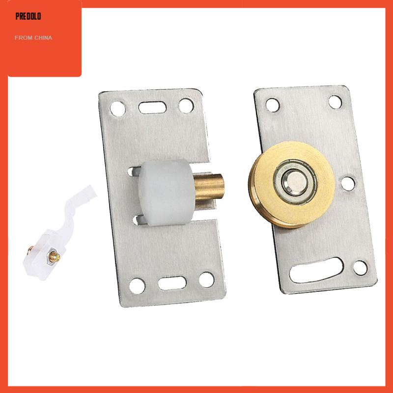 [Predolo] Roda Pintu Sliding Pengganti Fitting Pintu Geser Katrol Lemari Silent