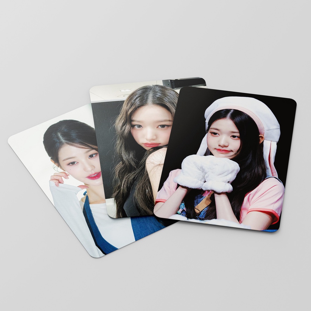 55pcs /box WONYOUNG IVE Photocards Kartu Lomo Kpop Postcards Collection