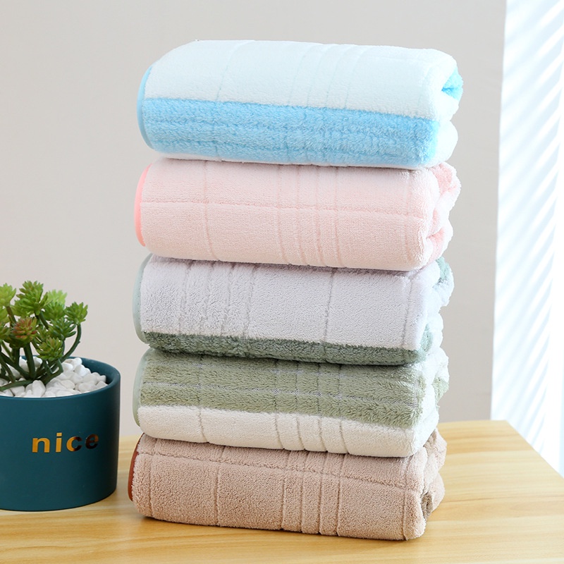 IG - Handuk Micro Fiber Bulu Premium | Handuk Muka Super Nyerap Air | 35 x 75 cm