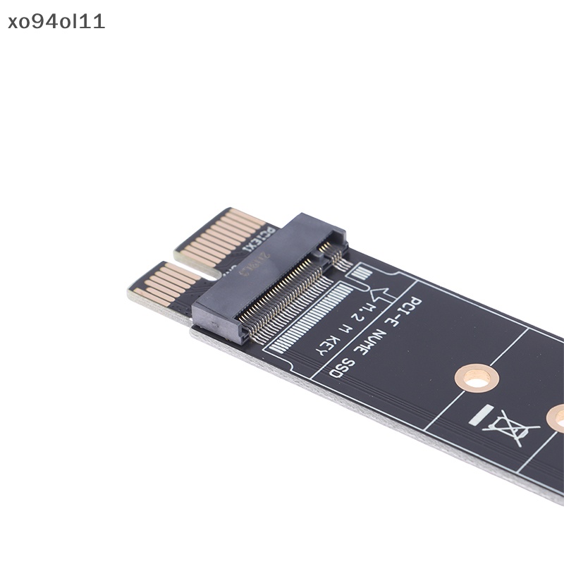 Adaptor XO PCIE Ke M2 NVMe SSD M2 PCIE X1 Raiser PCI-E PCI Express M Key Connector OL