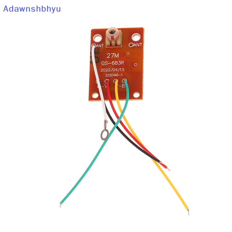 Adhyu 2CH RC Remote Control 27MHz Sirkuit PCB Papan Pemancar Dan Penerima Sistem Radio Untuk Mobil Truk Mainan ID